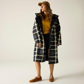 Regatta Orla ChangingRobe Női bélelt esőkabát  fekete