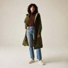 Regatta Orla ChangingRobe Női bélelt esőkabát  zöld