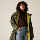 Regatta Orla ChangingRobe Női bélelt esőkabát  zöld