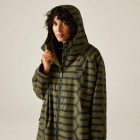 Regatta Orla ChangingRobe Női bélelt esőkabát  zöld