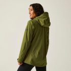 Regatta Women's Okara Női 15.000 mm vízálló esőkabát zöld