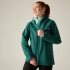 Regatta Wmns Birchdale II Női esőkabát 15000 mm zöld