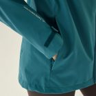 Regatta Wmns Birchdale II Női esőkabát 15000 mm zöld