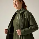 Regatta Wmns Birchdale II Női esőkabát 15000 mm zöld