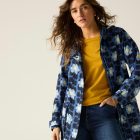 Regatta Orla Longer LnWP Női esőkabát 15000 mm kék