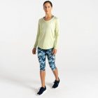 Dare2be Discern Tee női gyorsan száradó felső sárga