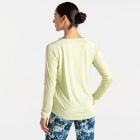 Dare2be Discern Tee női gyorsan száradó felső sárga