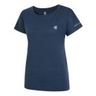 Dare2be Persisting II Tee Női bambuszszálas gyorsan száradó póló kék