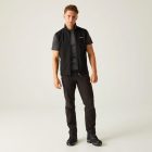 Regatta Bradwell III B/W férfi softshell mellény fekete