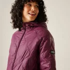 Regatta Triea Női steppelt kabát bordó