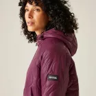 Regatta Triea Női steppelt kabát bordó