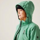 Regatta WmnHghStchPdJKTIV Női bélel Isotex 15000 vízálló és légáteresztő dzseki zöld
