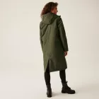 Regatta Yarli Női bélelt meleg kabát 15000 vízálló és lélegző zöld