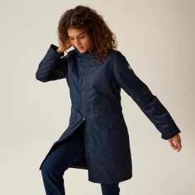   Regatta Romine II Női bélelt meleg kabát 10000 vízálló és lélegző kék