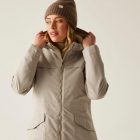 Regatta Romine II Női bélelt meleg kabát 10000 vízálló és lélegző bézs