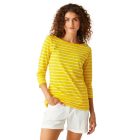 Regatta Bayletta Tee Női pamut felső sárga