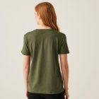 Regatta Filandra IX Női pamut póló zöld