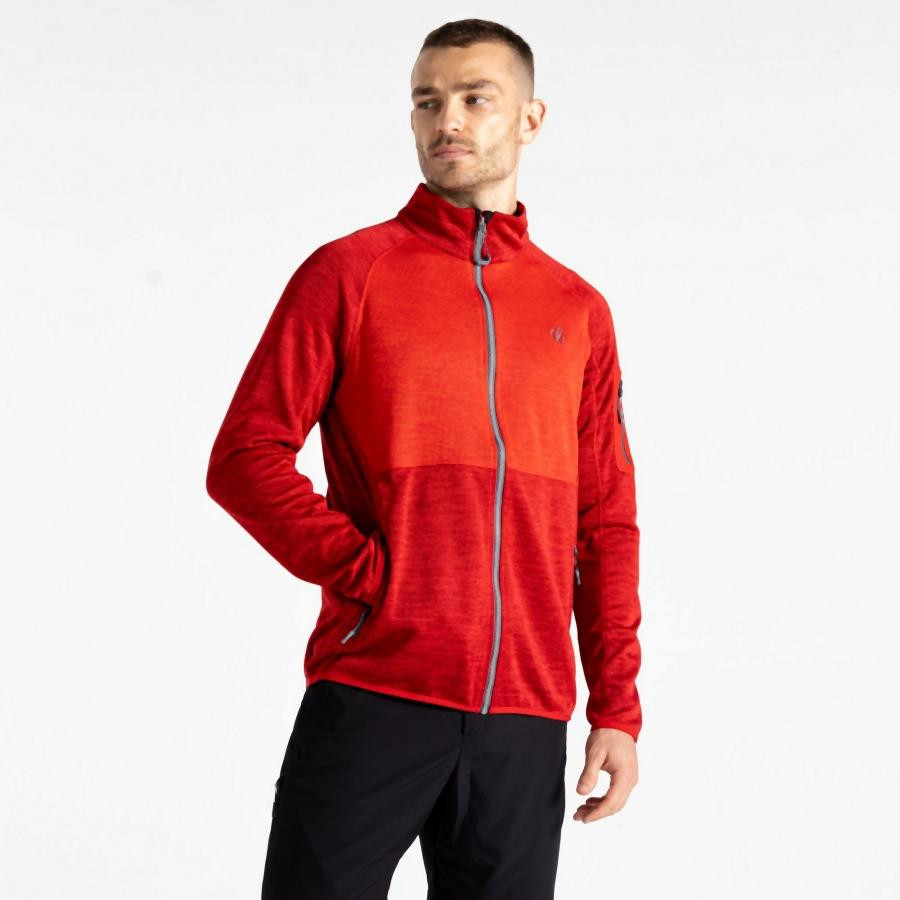 Dare2be Mens TorrekFleece Férfi polár felső piros