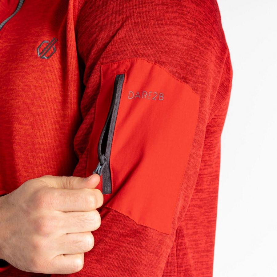 Dare2be Mens TorrekFleece Férfi polár felső piros