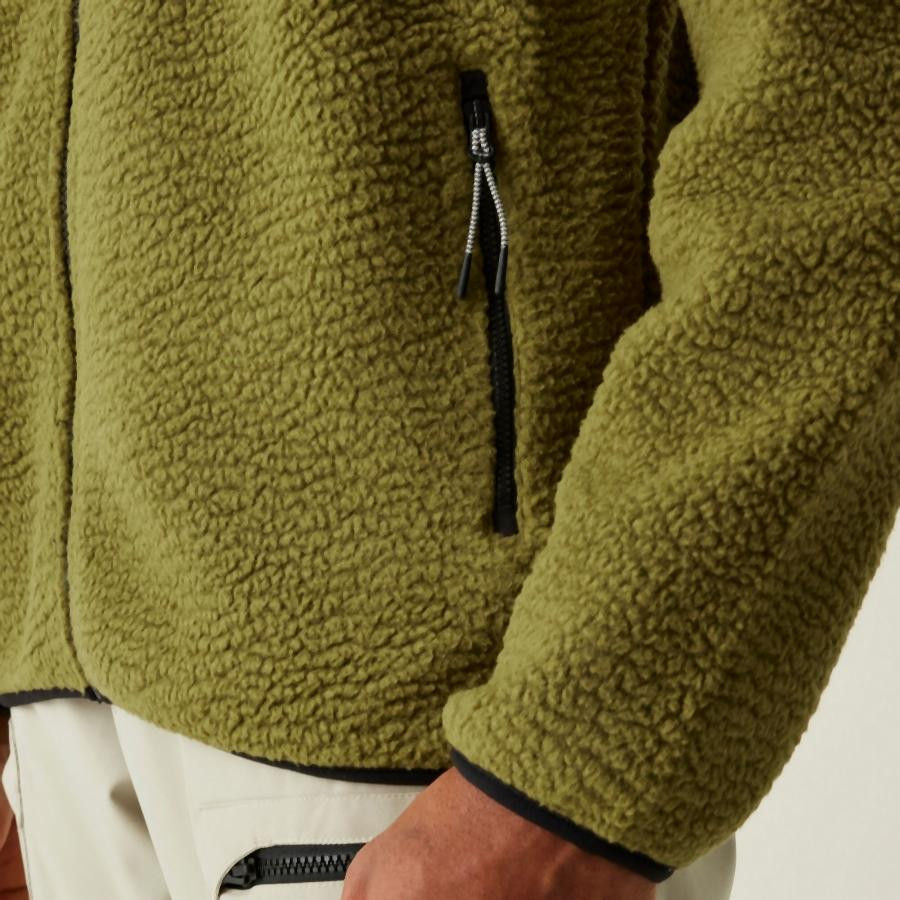 Dare2be Camber Fleece Férfi polár felső zöld Dare2be Camber Fleece Férfi polár felső zöld