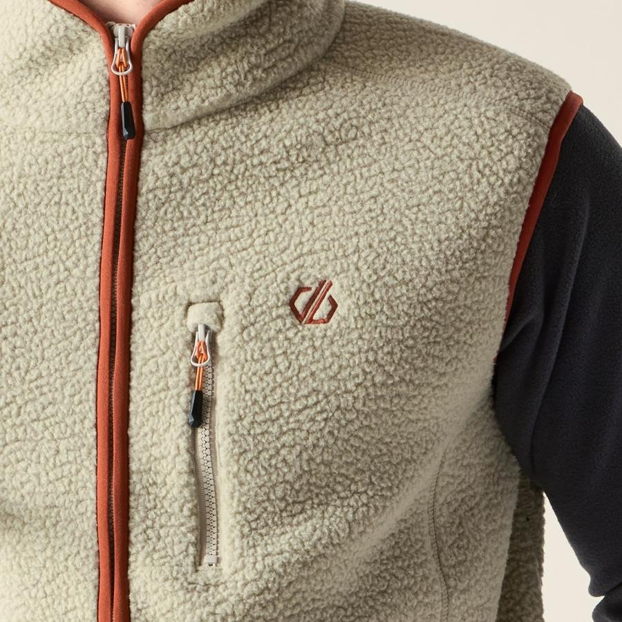Dare2be Camber Gilet Férfi polár mellény bézs Dare2be Camber Gilet Férfi polár mellény bézs