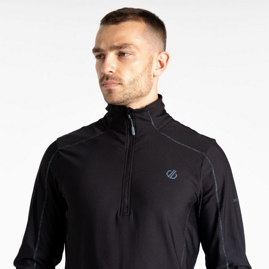 Dare2be TorrekLite Jersey Férfi technikai felső fekete Dare2be TorrekLite Jersey Férfi technikai felső fekete