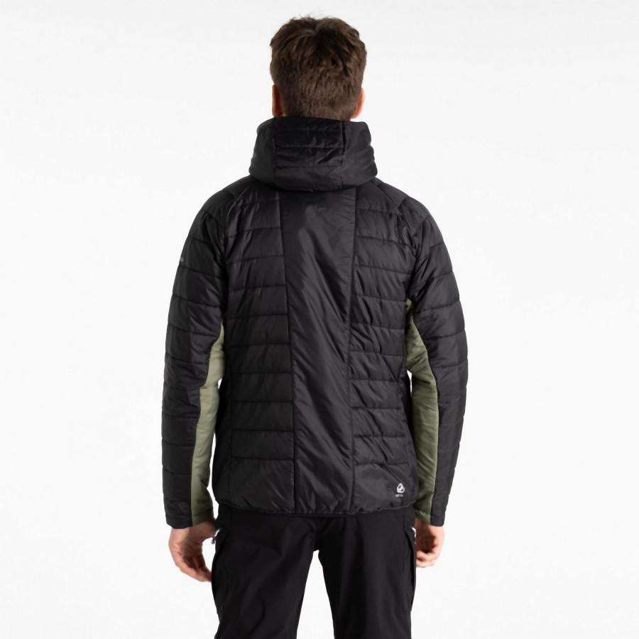 Dare2be Touring II Jacket Férfi steppelt kabát zöld