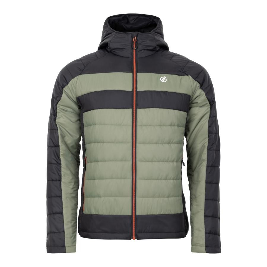 Dare2be Touring II Jacket Férfi steppelt kabát zöld