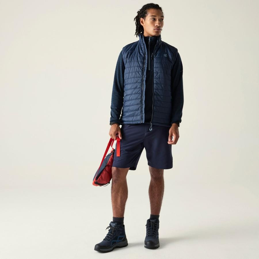 Dare2be Air Lite Gilet Férfi steppelt mellény kék Dare2be Air Lite Gilet Férfi steppelt mellény kék