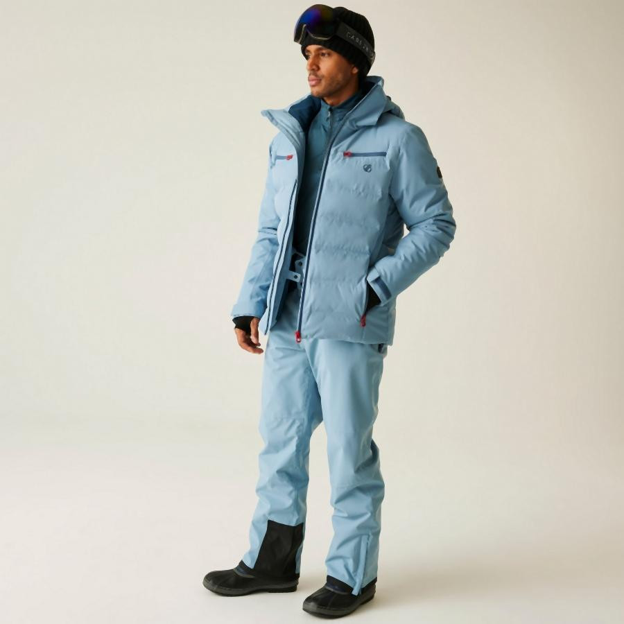 Dare2be Speed ll Jacket Férfi prémium síkabát 30.000 mm kék