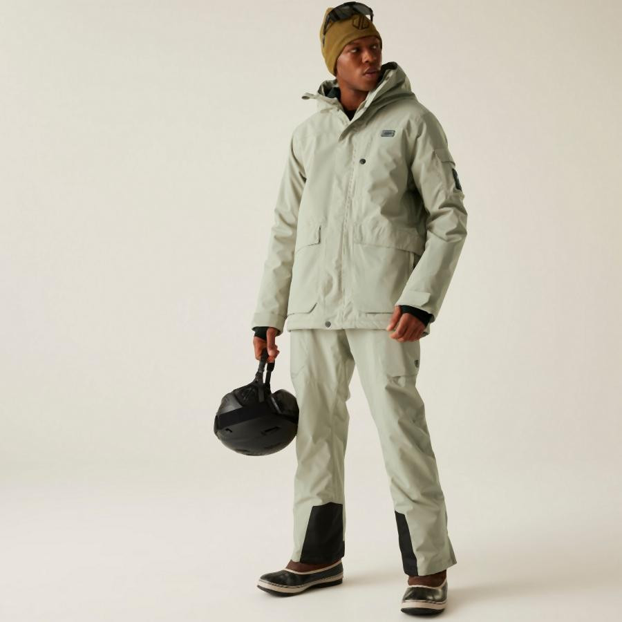 Dare2be Twin Tip Jacket Férfi prémium síkabát 30.000 mm bézs Dare2be Twin Tip Jacket Férfi prémium síkabát 30.000 mm bézs