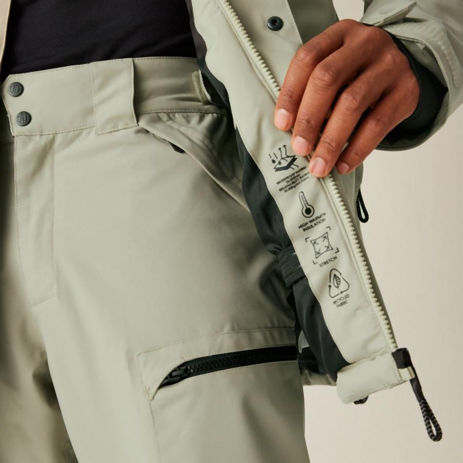 Dare2be Twin Tip Jacket Férfi prémium síkabát 30.000 mm bézs Dare2be Twin Tip Jacket Férfi prémium síkabát 30.000 mm bézs