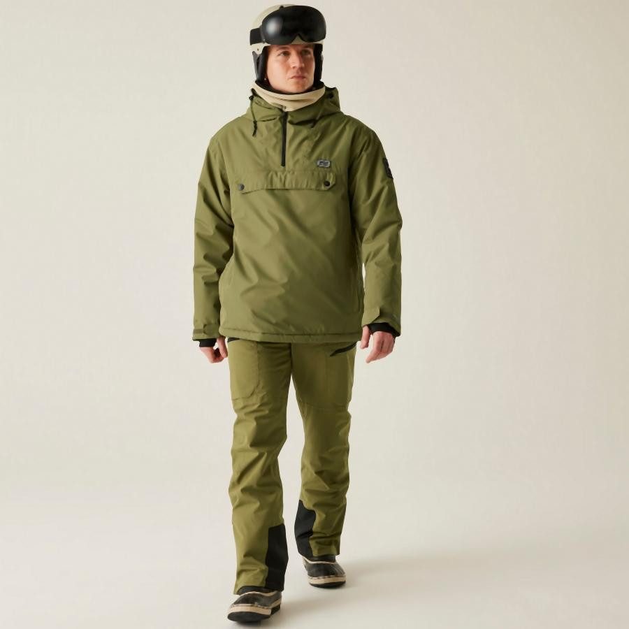 Dare2be Freeride II Jk Férfi síkabát 15.000 mm zöld