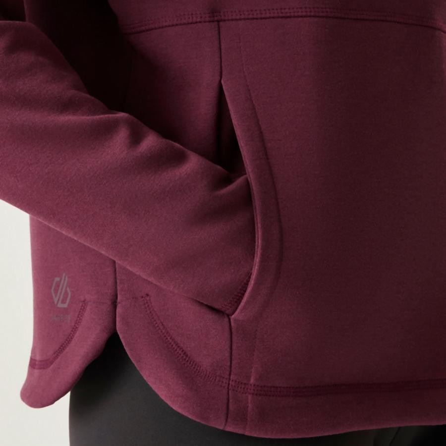 Dare2be Wander Fleece Női polár felső bordó Dare2be Wander Fleece Női polár felső bordó