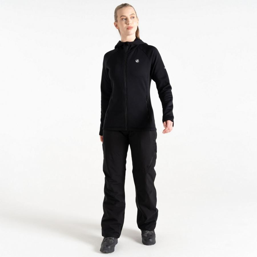 Dare2be DensityCoreStrtch Női core stretch kapucnis pulóver fekete Dare2be DensityCoreStrtch Női core stretch kapucnis pulóver fekete