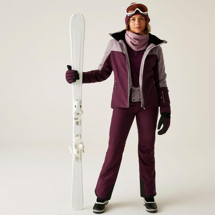 Dare2be Iced Jacket Női prémium síkabát bordó
