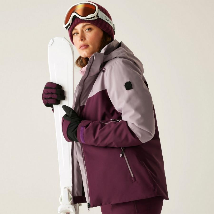 Dare2be Iced Jacket Női prémium síkabát bordó