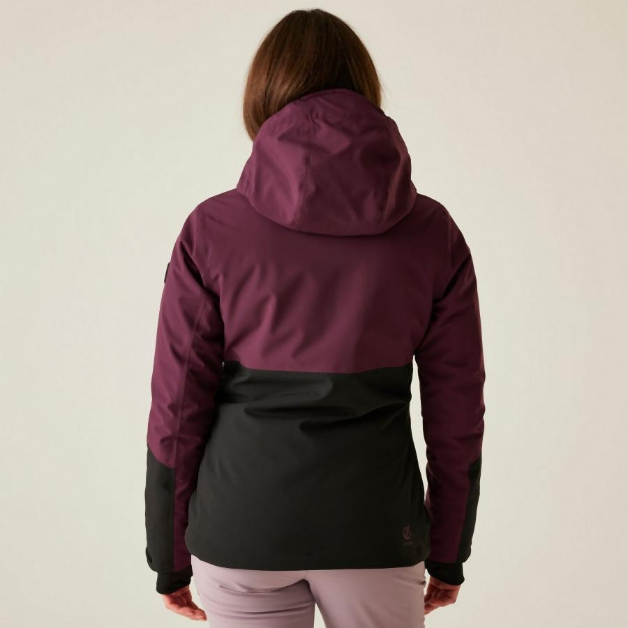 Dare2be Flurry II Jacket Női prémium síkabát bordó