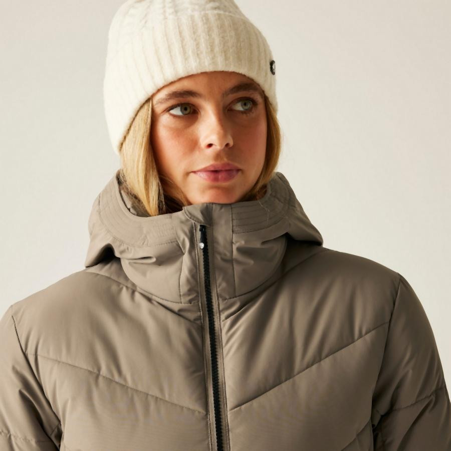 Dare2be Striking V Jacket Női télikabát barna