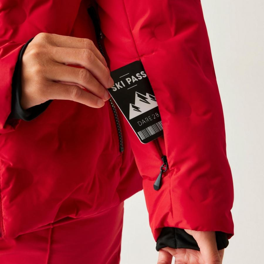 Dare2be Enfold Jacket Női prémium síkabát 10.000 piros