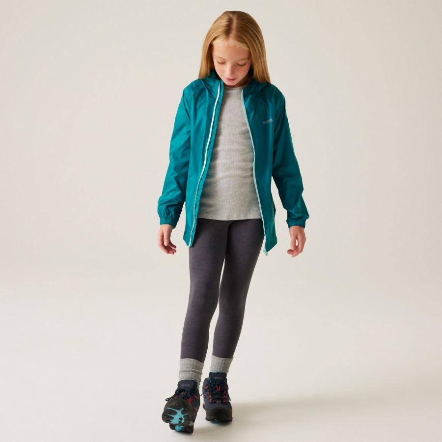 Regatta Kid Pk It Jkt III gyerek esőkabát 5.000 mm kék