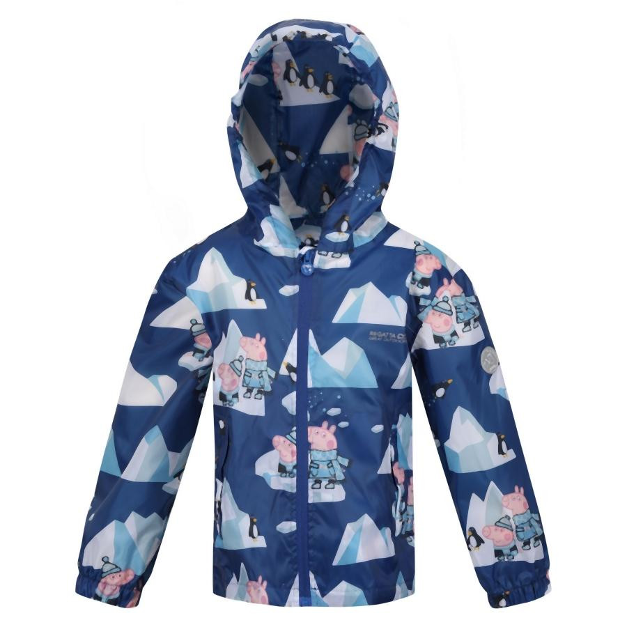 Regatta Peppa Pack It Jkt gyerek esőkabát 5.000 mm kék