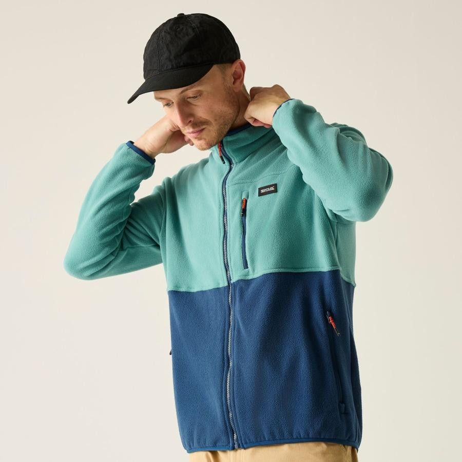 Regatta FrankieColourBlk Férfi pulóver zöld