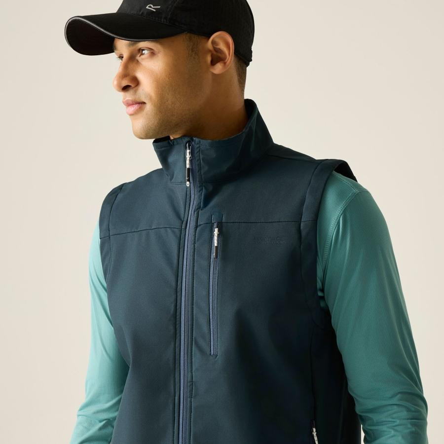 Regatta Arana B/W Férfi softshell mellény kék Regatta Arana B/W Férfi softshell mellény kék