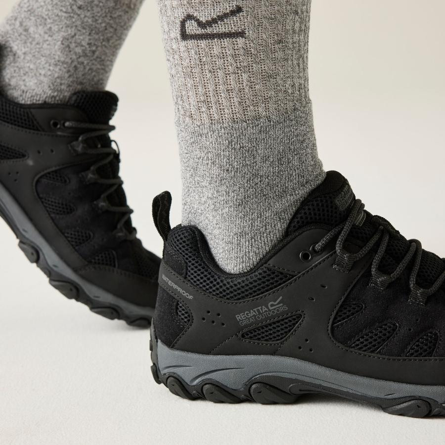 Regatta Edgepoint IV Low Férfi túracipő fekete Regatta Edgepoint IV Low Férfi túracipő fekete