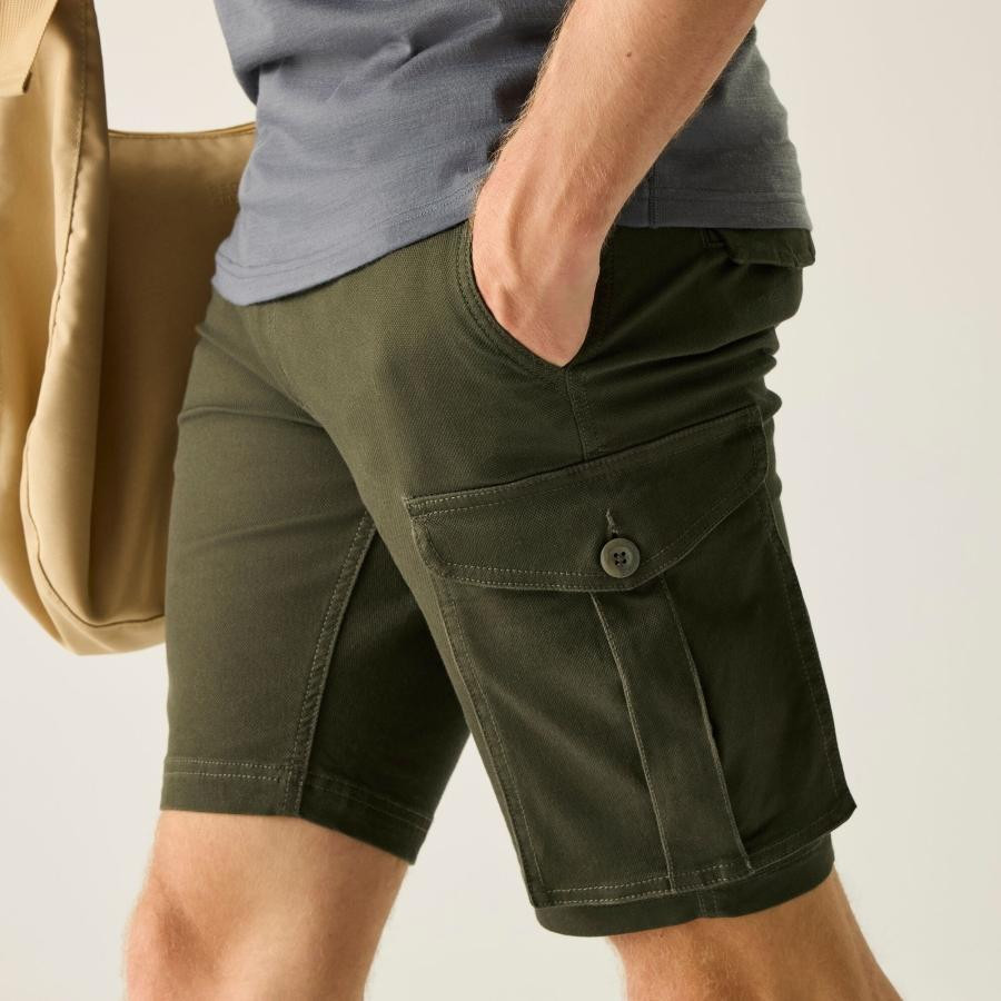 Regatta Bendrick Shorts Férfi rövidnadrág zöld
