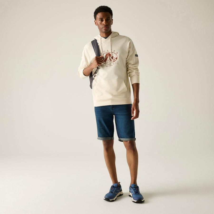 Regatta Cline Hoody Férfi kapucnis pulóver fehér