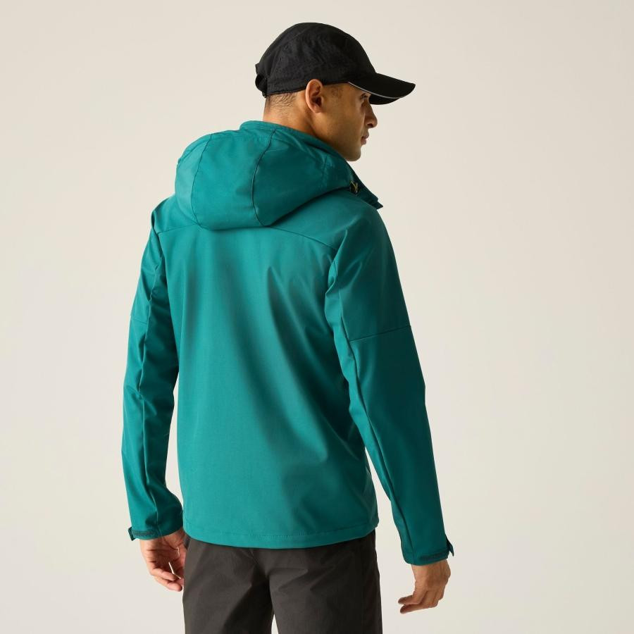 Regatta Arana Férfi softshell kabát zöld