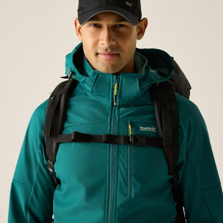 Regatta Arana Férfi softshell kabát zöld