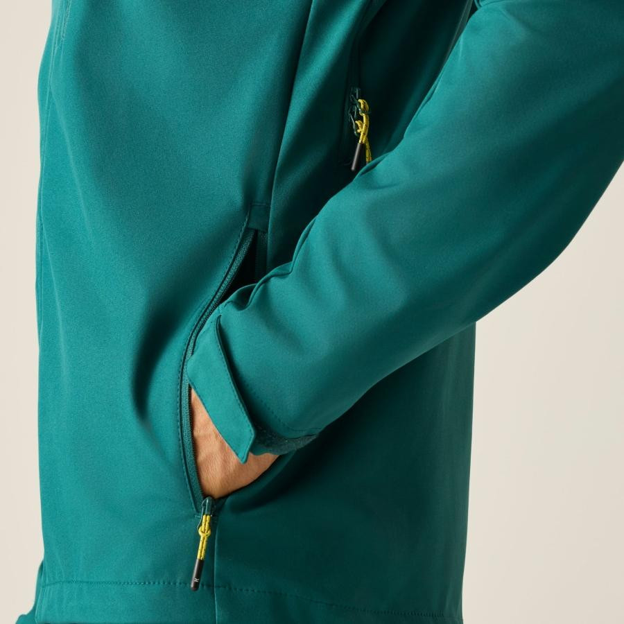 Regatta Arana Férfi softshell kabát zöld